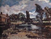 John Constable Flatford Mill from a lock on the Stour china oil painting reproduction